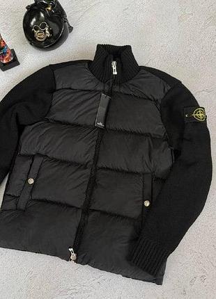 Stone island куртка черная s, l, xl 4