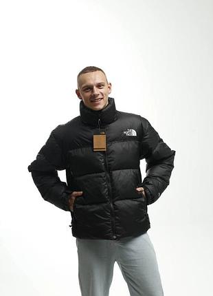 Чорний пуховик the north face 700 nuptse зима розміри s-xl