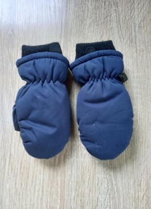Зимние варежки на мальчика