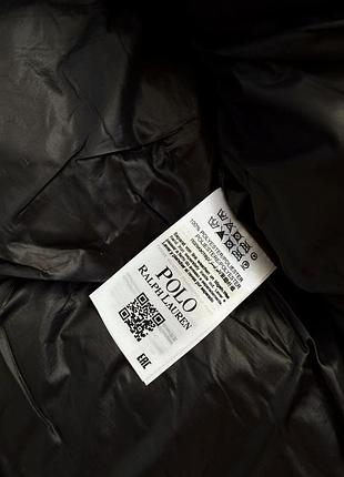 Polo ralph lauren куртка чорна зима s m l