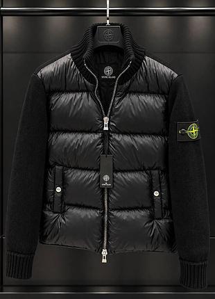 Куртка stone island черная