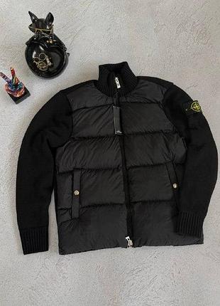 Куртка stone island черная 2