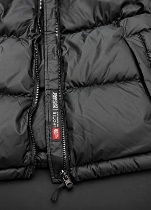 Пуховик the north face 700 nuptse чорний s-xl зима новинка