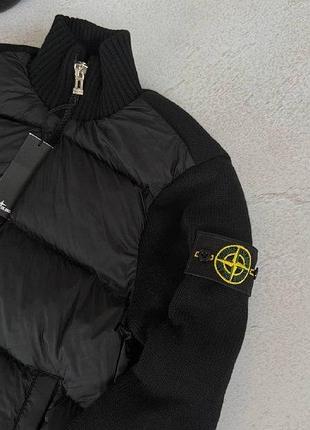 Куртка stone island черная 4
