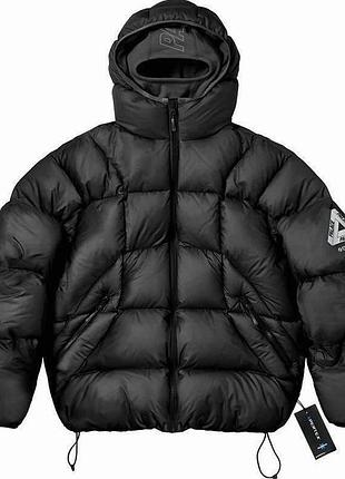 Palace balaclava пуховик s зимовий чорний новий