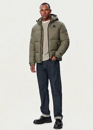 Куртка adidas зимова хакі m - 3xl