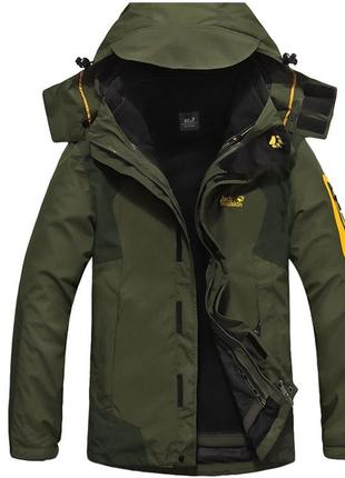 Чоловічі куртки 2в1 jack wolfskin3 фото