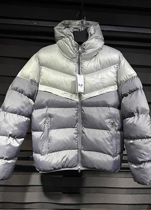 Куртка зимова сіра пуховик nike storm-fit s-xl