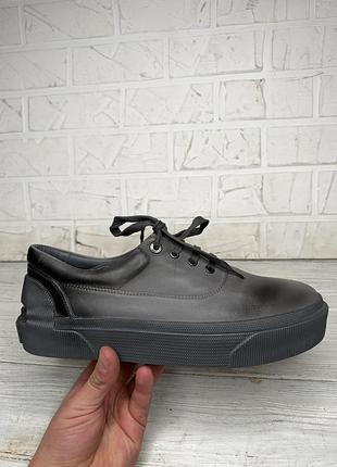 Крутые модные кроссовки кожаные кроссовки lanvin low top spray paint sneakers