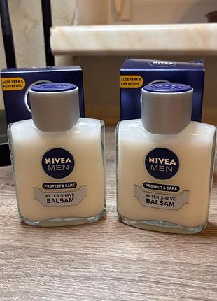 Бальзам після гоління nivea men protect & care для чоловіків
