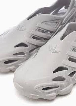 Сабо adidas сірі без принту літні новые