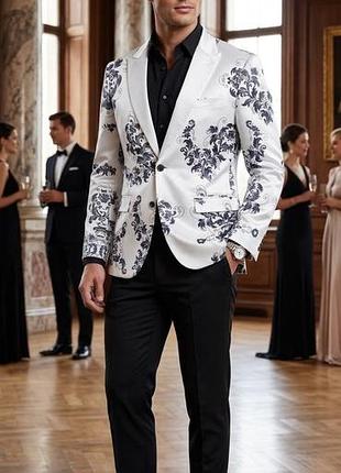 Піджак чоловічий fashion сатиновий