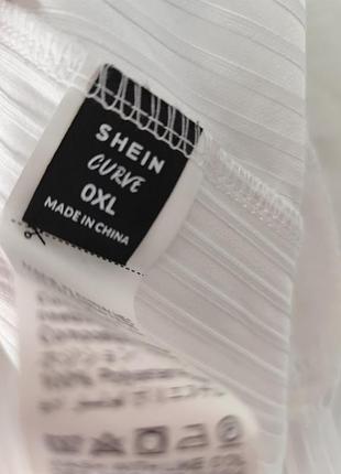 Блуза shein с шифоновыми рукавами. 2
