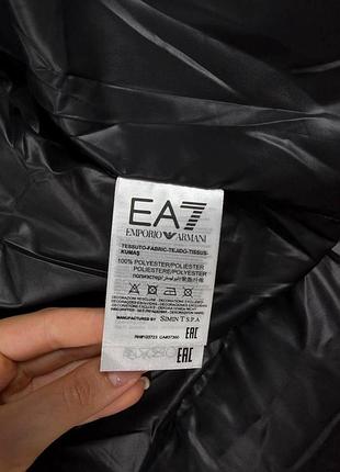 Armani ea7 куртка зима чорна s, m, l, xl