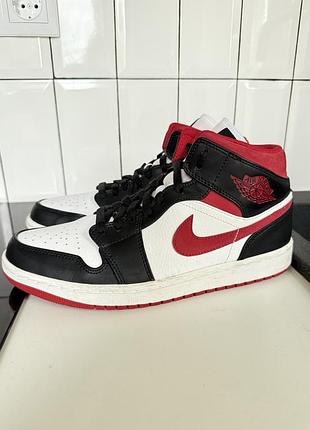 Черевики nike air jordan, хай-топи, розмір 42,5 (устілка 27 см) (оригінал) 👟