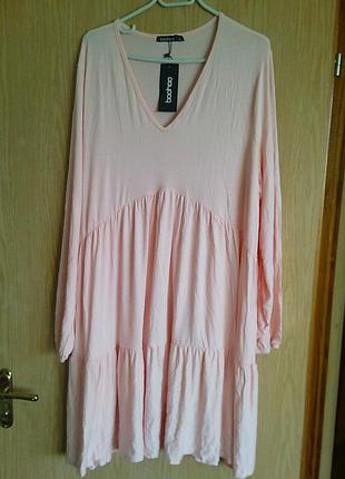 Новое суперстрейч. платье "boohoo" р. 52 3