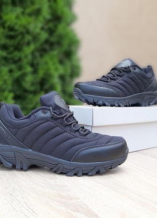 Merrell vibram черные термо/флис