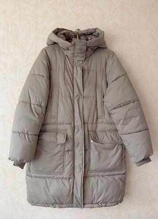 Жіночій пуфер беж.коляр з кишенями, є капор  від h&m