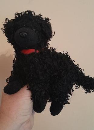 М'яка іграшка чорний пудель  вінтажна ty beanie baby "smudges" (випуск 2004 року).