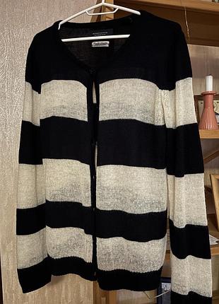 Кардиган жіночий maison scotch у смужку на ґудзиках