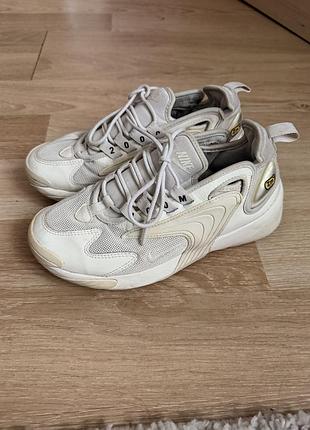 Кросівки nike zoom 2k біло-бежеві