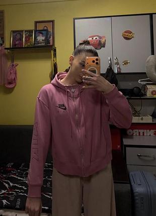 Зіп-худі nike w nsw air hoodie fz flc bb