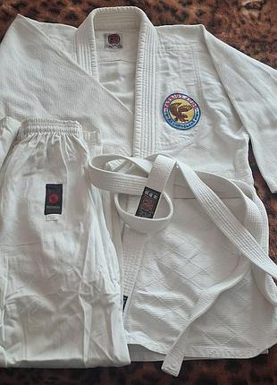 Кімоно tochi-gi / alex athletics club для дзюдо та боротьби (біле)