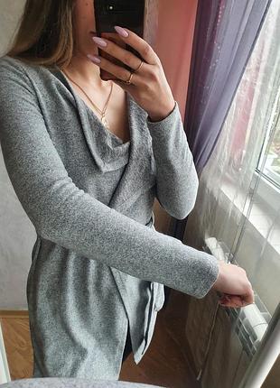 Кардиган на запах 2
