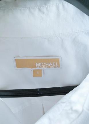 Белая рубашка оверсайз, michael kors 8