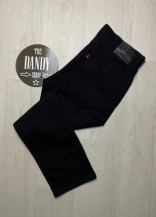 Мужские черные джинсы levis 508, размер 36 (xl)