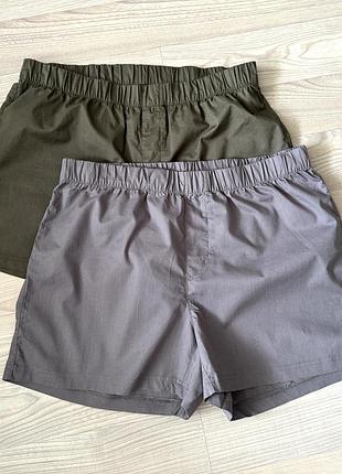 Чоловічі боксери jack & jones jacmiland woven boxers (2 шт) розмір s 100% бавовна