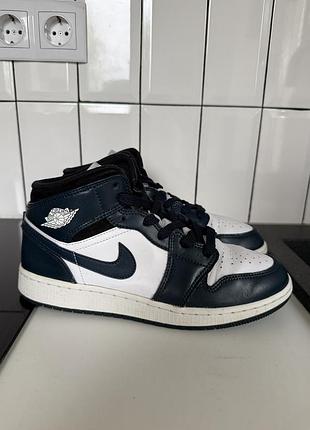 Кросівки nike air jordan (оригінал), хай-топи, черевики, розмір 40 📏 довжина устілки — 25,5 см