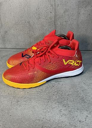 Футболні бутси/сороконіжки kipsta viralto iii 3d air mesh turf red