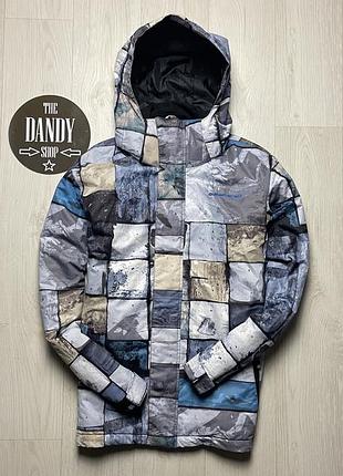 Мужская горнолыжная куртка quiksilver, размер по факту м