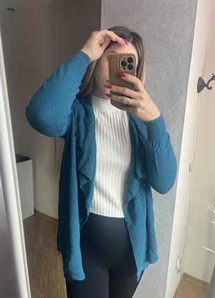 Кардиган без застежек