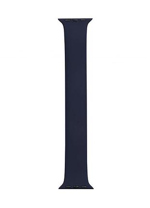 Ремінець anchoror для apple watch band silicone mono size 38 / 40 mm l колір темно-синій