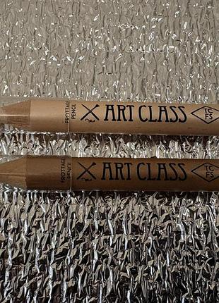 Контурні олівці too cool for school art class frottage pencil бежевий та коричневий