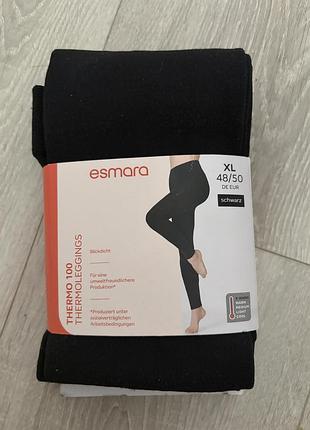 Термолегінси на флісі 100 ден esmara