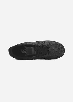 Nike air force 1 low "independence day" black
