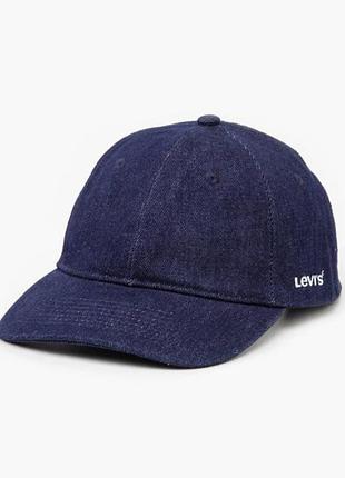 Кепка бейсболки джинсовый levis