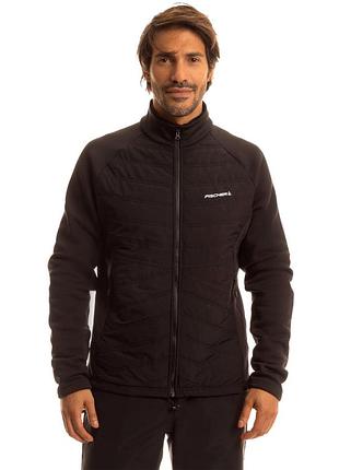 Чоловіча флісова кофта fischer dynamic hybrid black розмір int-l