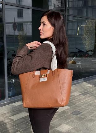 Шопер коричневий michael kors оригінал новий