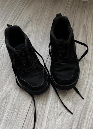 Кросівки nike для хлопчика чорні 23,5 см