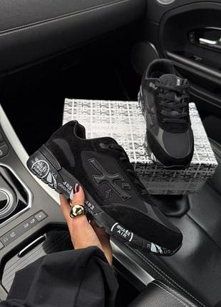 Premiata black logo (хутро)