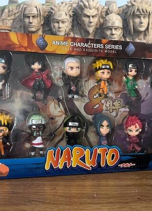 Наруто - набір фігурок "naruto" (12 шт) abc