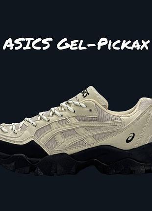 Asics gel-pickax cream black 5