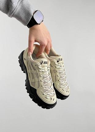 Asics gel-pickax cream black 4