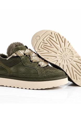 Ugg lowmel moss green 4