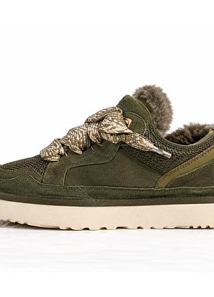 Ugg lowmel moss green 6