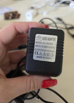 Adapter адаптер блок живлення ac-dc. в робочому стані. повна модель на фото